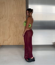 Load image into Gallery viewer, THE KNITTED BANDEAU TOP - PISTACHIO