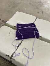 Load image into Gallery viewer, THE KNITTED SINGLET- PURPLE