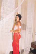 Load image into Gallery viewer, THE IDA MAXI SKIRT - RASPBERRY
