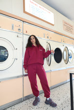 Load image into Gallery viewer, Wine Zip-Up Hood - Mauve