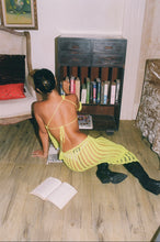 Load image into Gallery viewer, THE IDA ONE SHOULDER TOP - CHARTREUSE