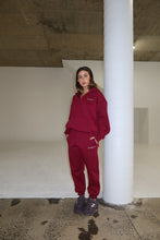 Load image into Gallery viewer, Wine Zip-Up Hood - Mauve