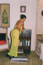 Load image into Gallery viewer, THE IDA MAXI SKIRT - CHARTREUSE