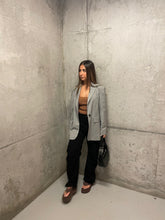 Load image into Gallery viewer, THE KNITTED SINGLET- CINNAMON TERRY