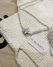 Load image into Gallery viewer, THE KNITTED MINI - WHITE