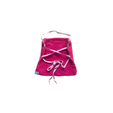 Load image into Gallery viewer, THE KNITTED SINGLET- HOT PINK TERRY