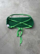 Load image into Gallery viewer, THE KNITTED BANDEAU TOP - EMERALD