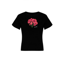 Load image into Gallery viewer, Poppy Baby Tee - Black
