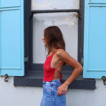 Load image into Gallery viewer, THE IDA TOP - RASPBERRY