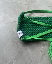 Load image into Gallery viewer, THE KNITTED BANDEAU TOP - EMERALD