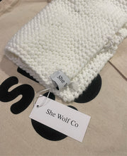 Load image into Gallery viewer, THE KNITTED SINGLET - WHITE