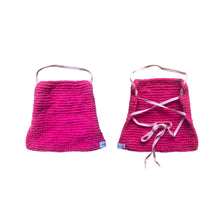 Load image into Gallery viewer, THE KNITTED SINGLET- HOT PINK TERRY