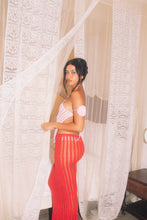 Load image into Gallery viewer, THE IDA MAXI SKIRT - RASPBERRY
