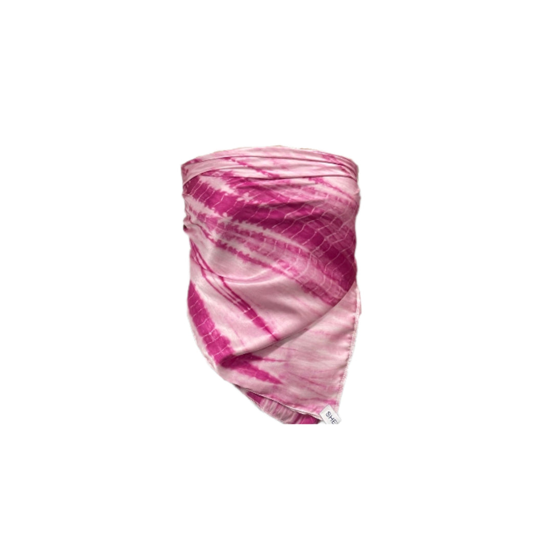 Silk Square - Pink Tie Dye