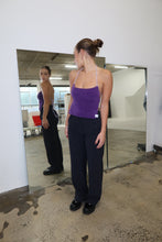 Load image into Gallery viewer, THE KNITTED SINGLET- PURPLE
