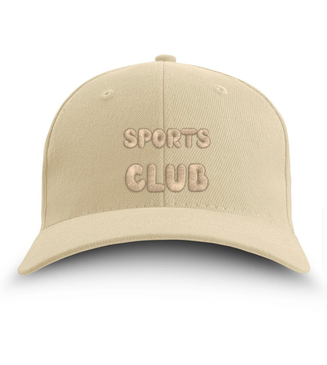 Sports Club Cap - Beige